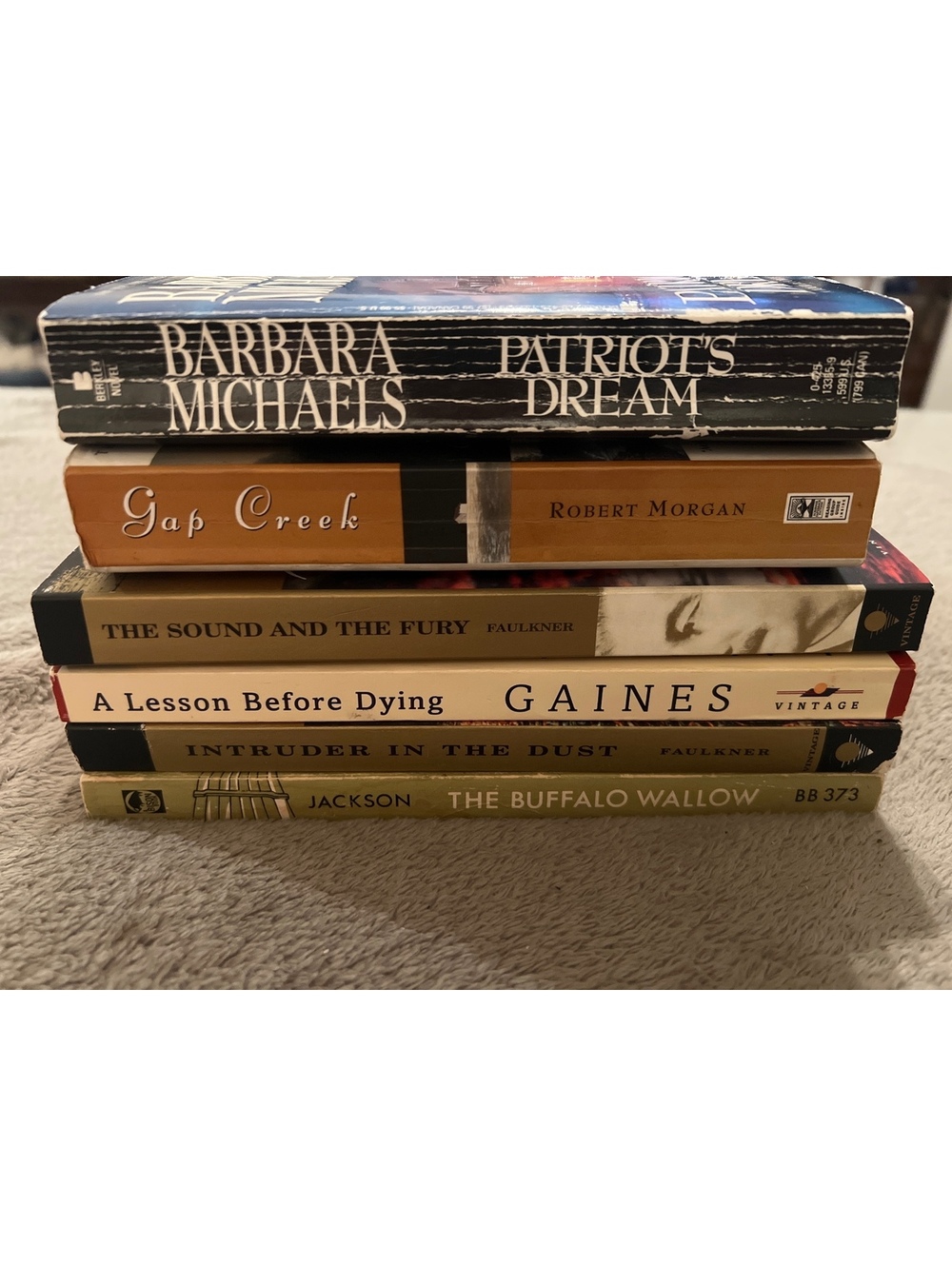 Lot of 6 Classic Paperback Books - Mixed Authors and Titles